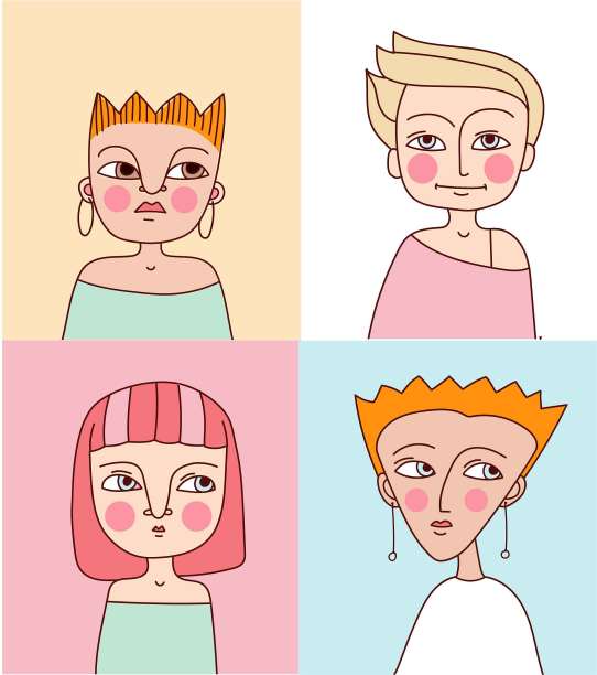 人的肖像。阿凡达。图片下载