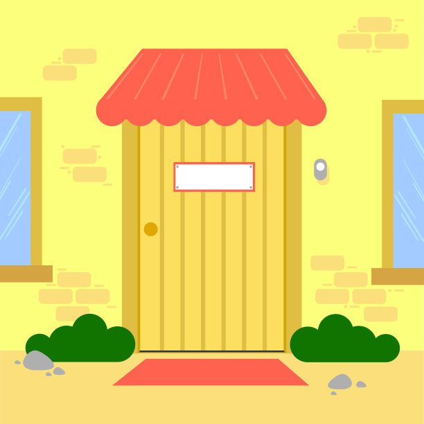 付费电话和灭火器矢量。文本的空闲空间。墙纸。背景。出口门向量。图片下载