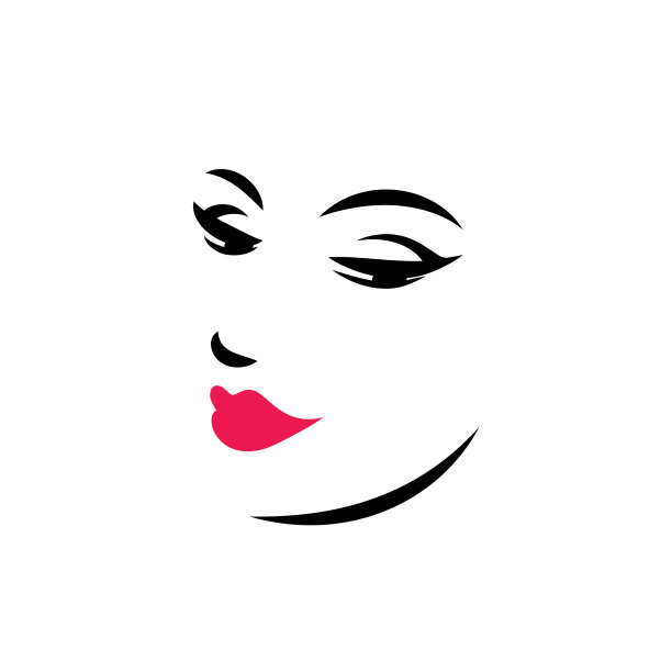 粉色嘴唇的女性偶像图片下载