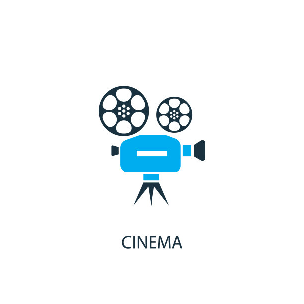 电影图标。标志元素说明图片下载