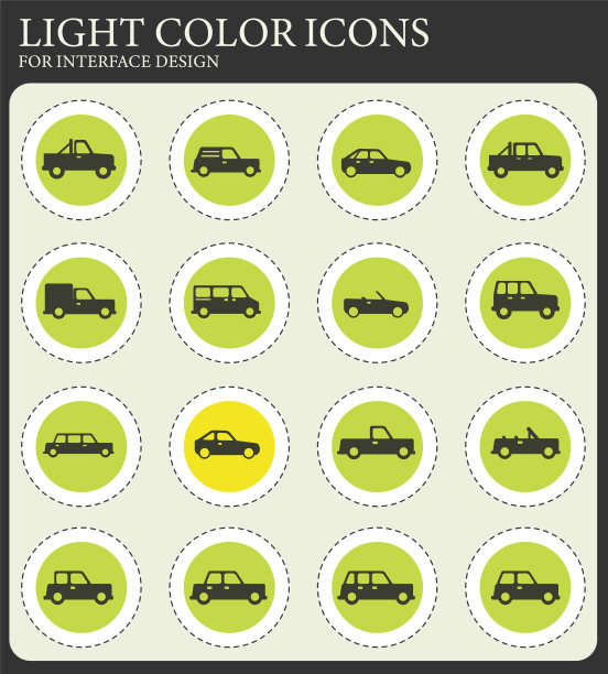 汽车简单的图标图片下载