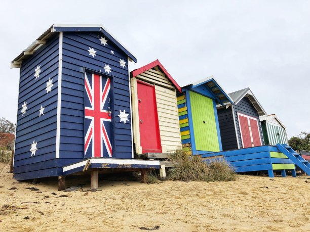 澳大利亚的海滩盒子图片下载