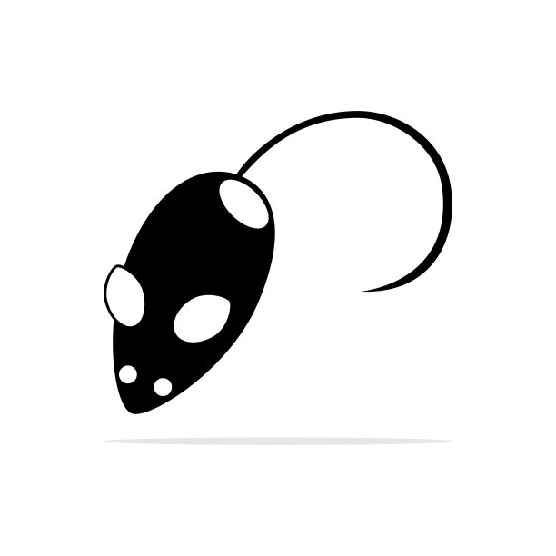 老鼠图标。矢量概念插图设计。图片下载