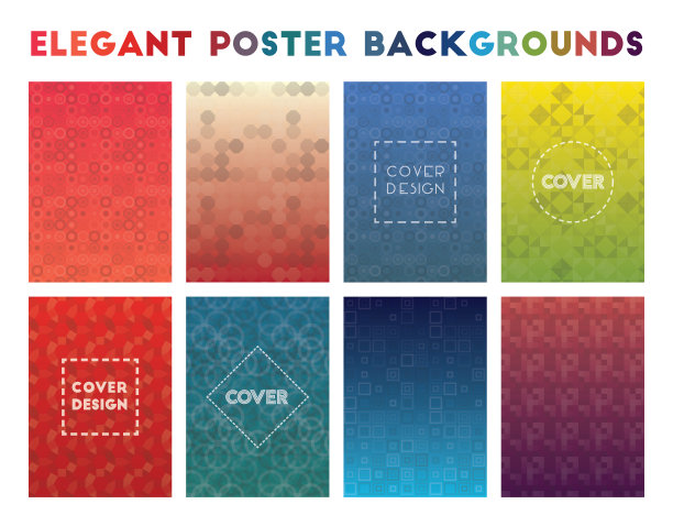 优雅的海报背景。图片下载