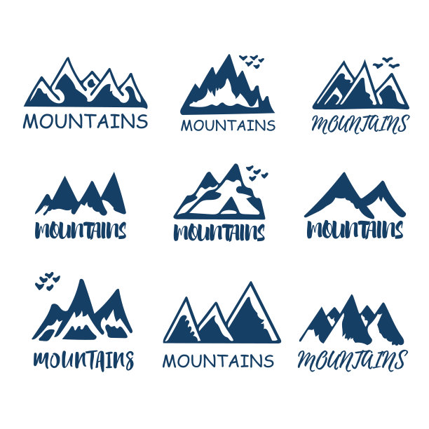 山轮廓集图片下载