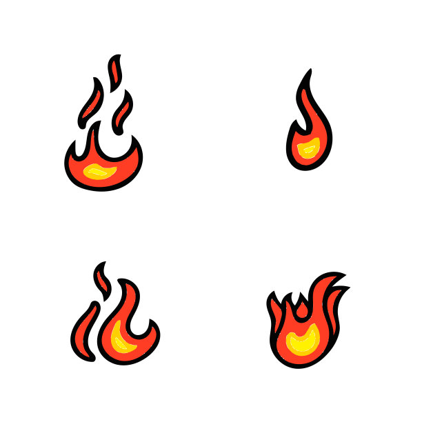 火焰，设定图片下载