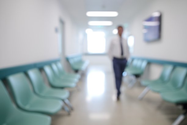 医院模糊的背景图片下载