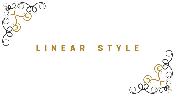 装饰角元素。复古，矢量设计元素，邀请，框架，菜单，标签和网站。图形、向量。线性的古董风格。在白色的背景上。图片下载