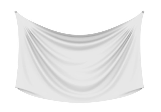 空白布面旗帜图片下载