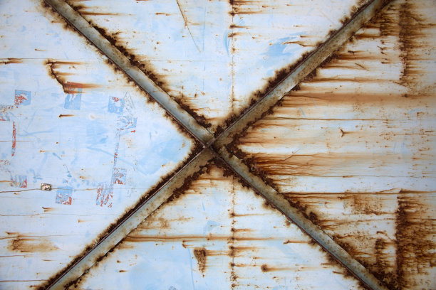 生锈的铁皮图片下载