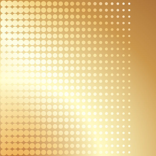 金色半色调封面小册子模板图片下载