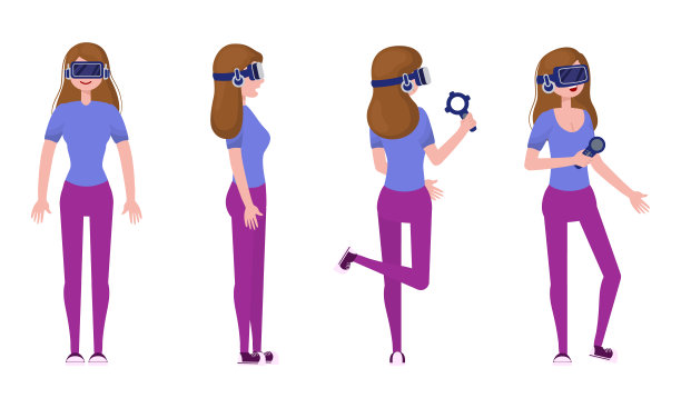 角色VR概念素材图片