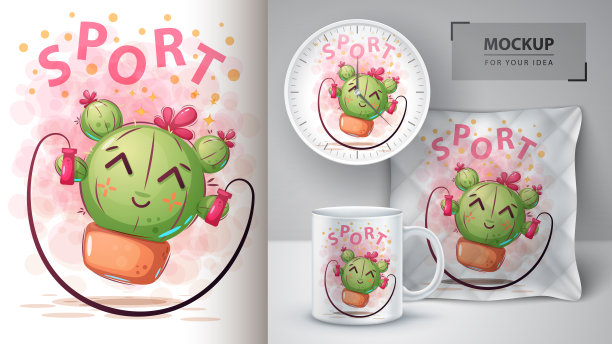 仙人掌运动-为您的想法的模型图片下载