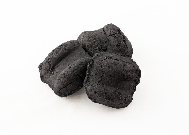 烧烤用木炭块图片下载