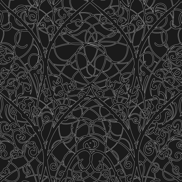 印度风格的抽象无缝图案图片下载