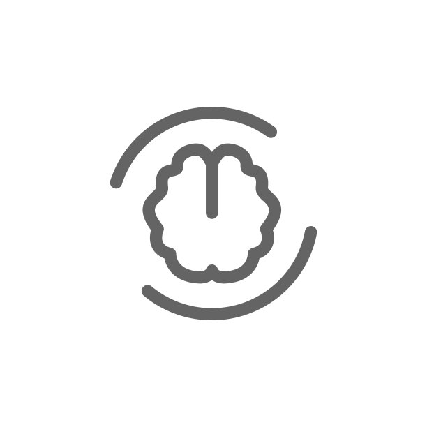 大脑刷新图标。简单图标元素图片下载