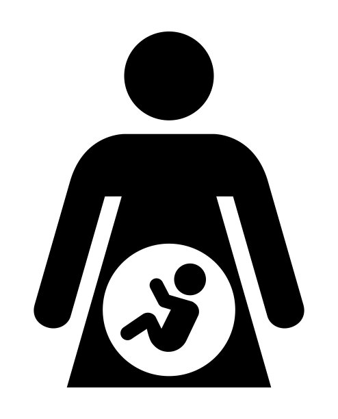 孕妇图标图片下载