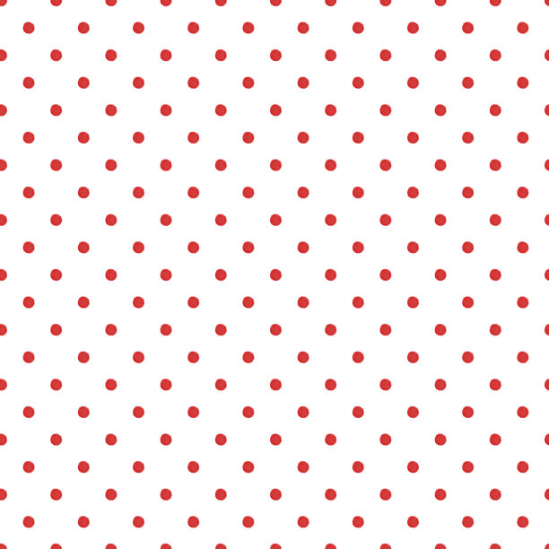 圆点水彩无缝图案红色图片下载