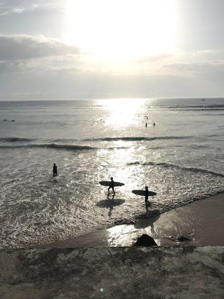 冲浪者在比亚里茨图片下载