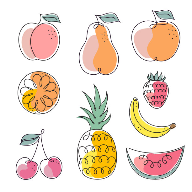 水果图标集图片下载