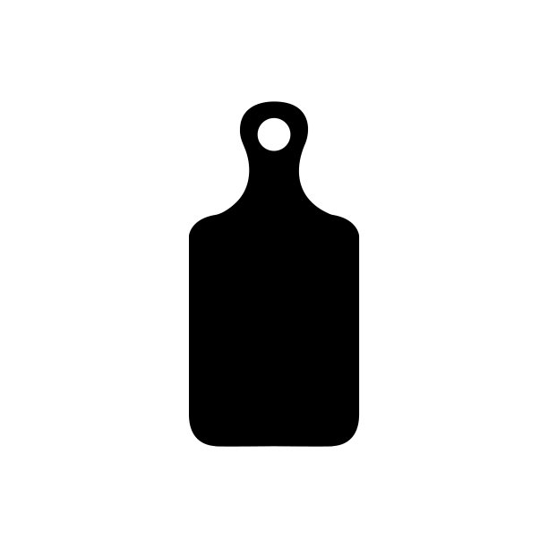 切割板图标孤立在白色背景图片下载