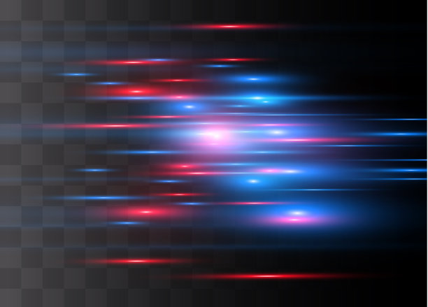 红色水平眩光图片下载