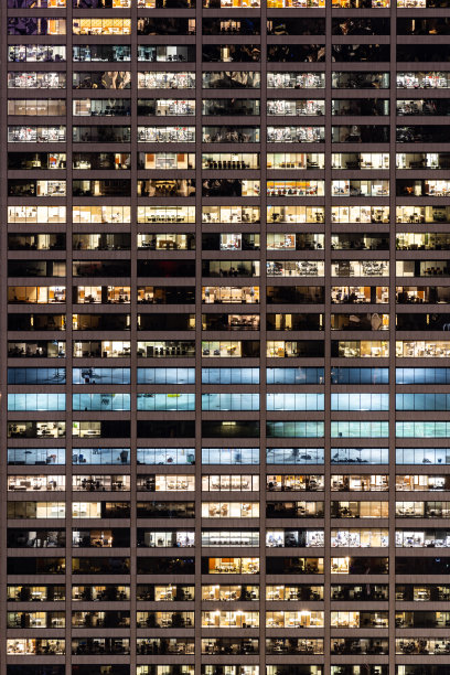 城市的晚上班观念图片下载