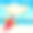 卡通场景的海滩附近的海边或海洋与快乐的鹦鹉图片下载