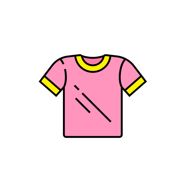 t恤线条图标图片下载