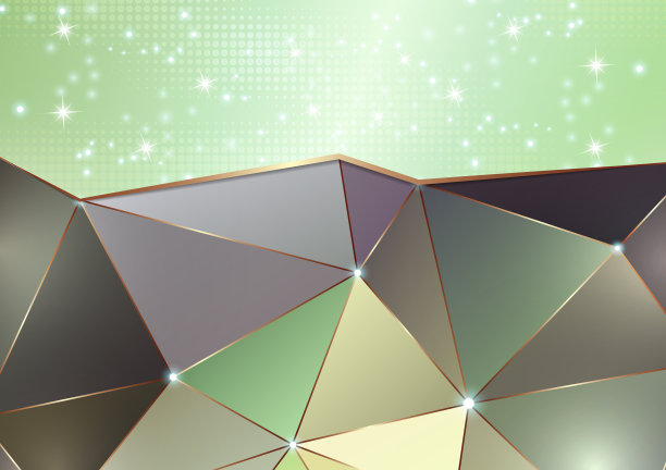 摘要低多边形、多边形三角马赛克。现代明亮的背景，web，展示和打印。图片下载