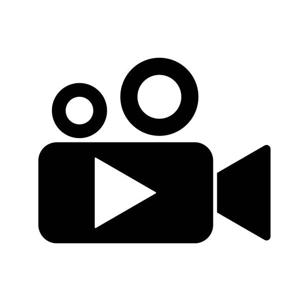 摄像机图标矢量。摄像机。相机图标。电影的迹象。电影图片下载