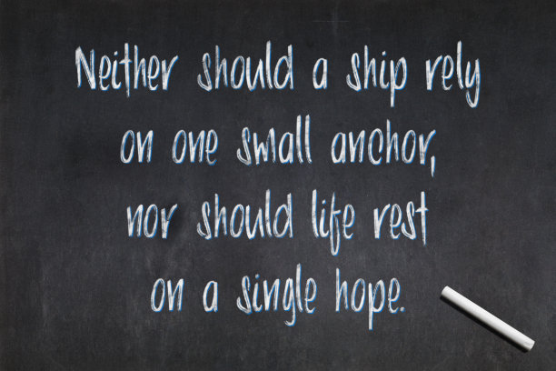 这是爱比克泰德关于希望的名言图片下载