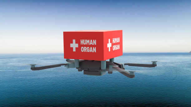 无人机与人体器官移植图片下载