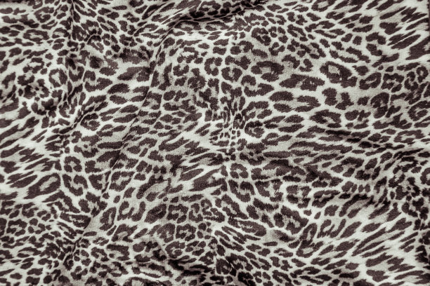 豹纹图案面料纹理背景效果豹纹面料样品图片下载