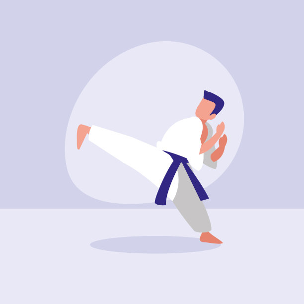 男子习武武侠化身人物图片下载