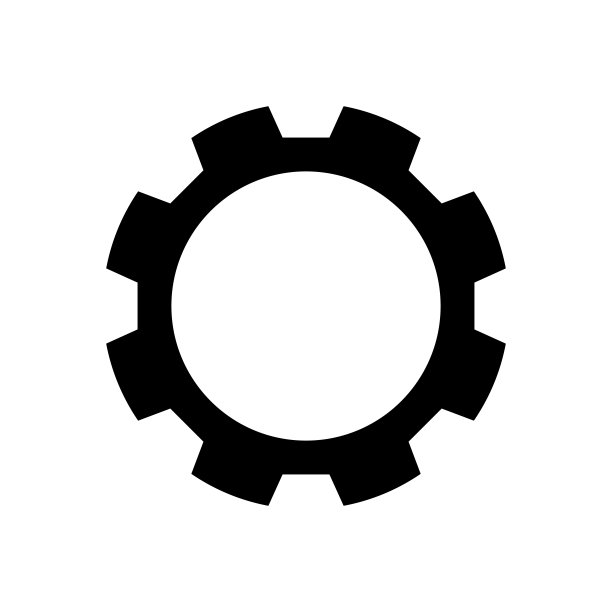 移动应用程序网站黑色设置图标图片下载