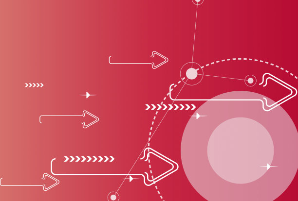 高科技几何技术与箭头图片下载