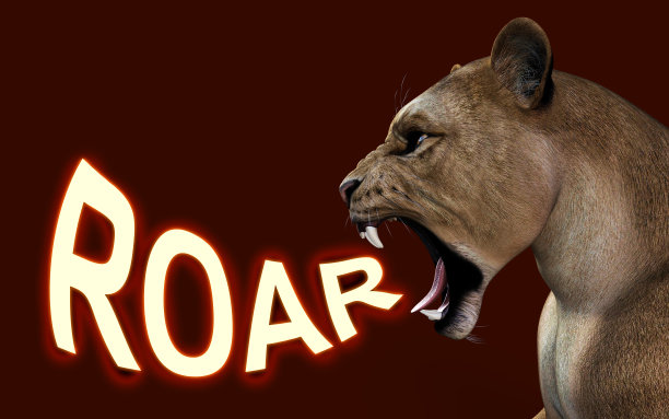 母狮在呼啸而过图片下载