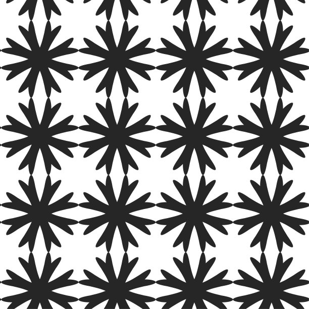 无缝矢量黑白图案。重复背景面料，纺织品，设计，封面，包装。10 eps模式。图片下载