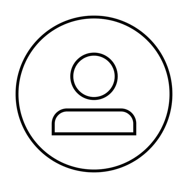 人物图标。人物图标。潮流扁平风格的用户图标图片下载