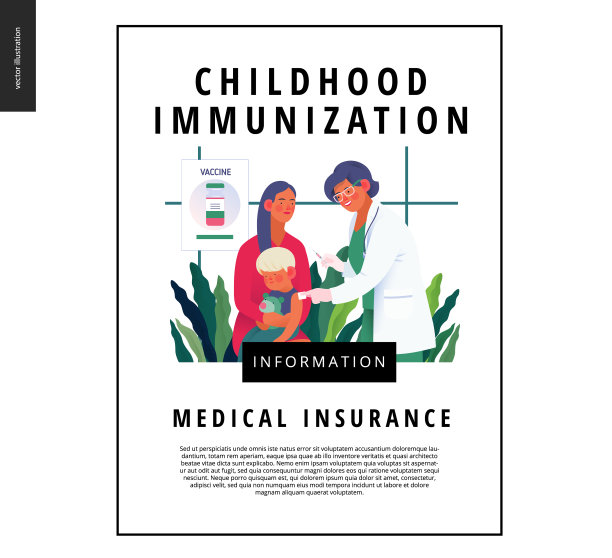 医疗保险模板-儿童免疫接种图片下载