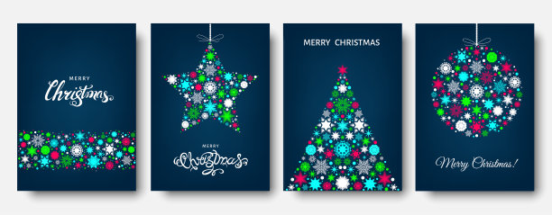 圣诞树，球，圣诞元素和装饰品。图片下载