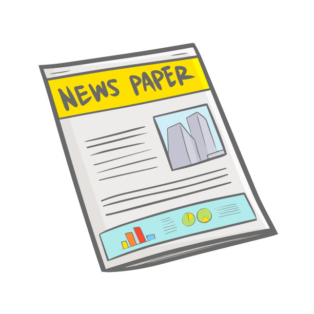 现代报纸在你的生活中阅读图片下载