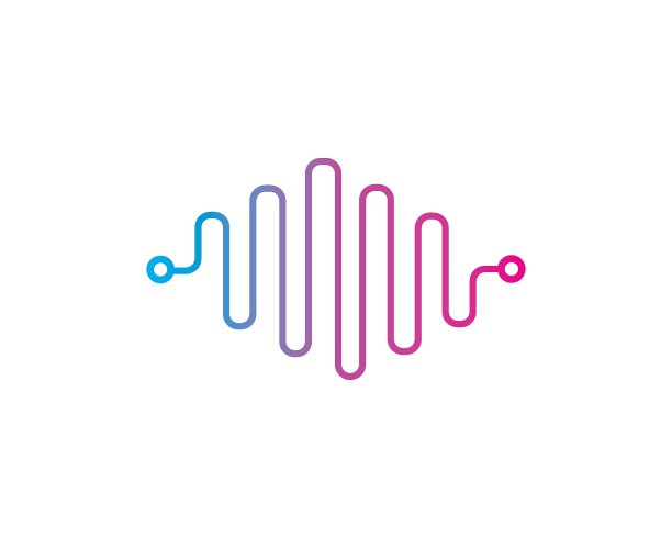 声波图示Logo矢量图标图片下载