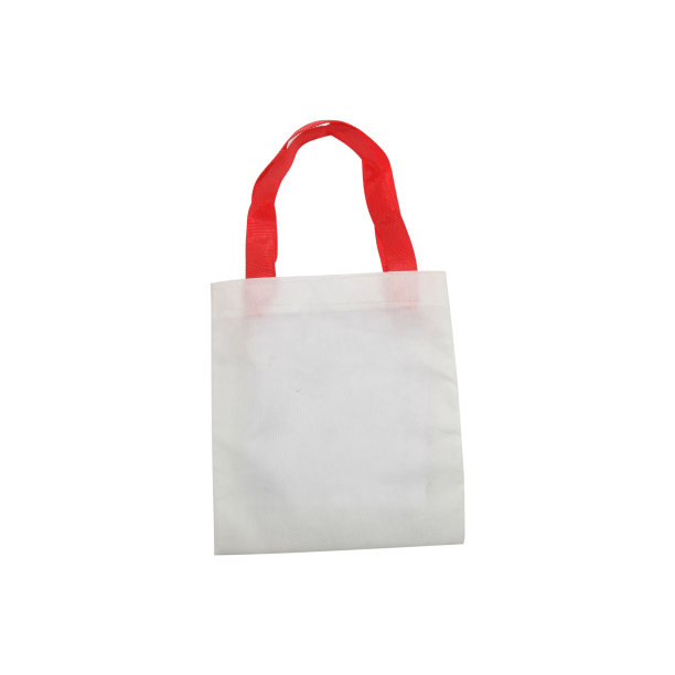 空的小棉袋孤立在白色的背景图片下载