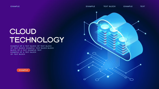云技术概念横幅图片下载