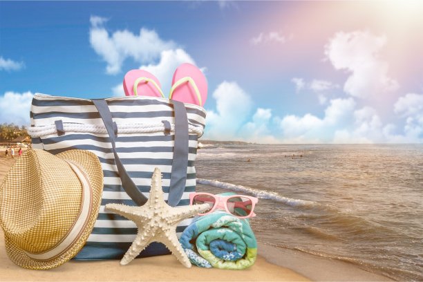 海滩。图片下载