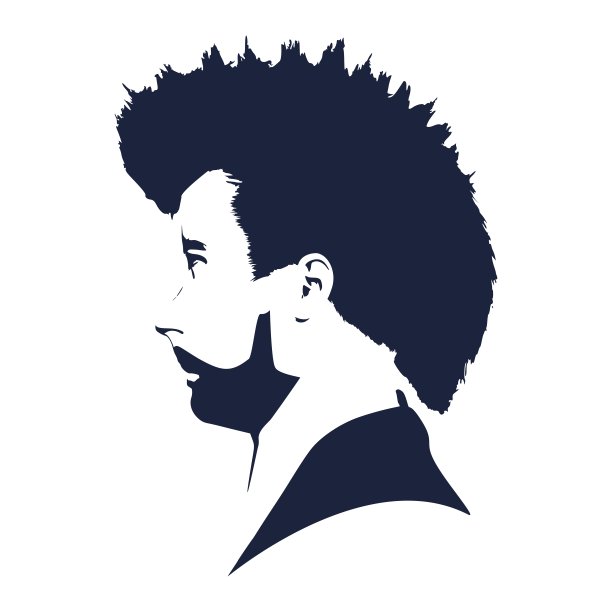 大胡子男子肖像图片下载