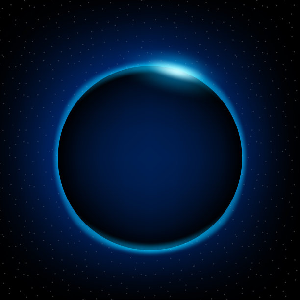 从太空黎明。从太空黎明。太阳在地球后面升起。向量的背景图片下载