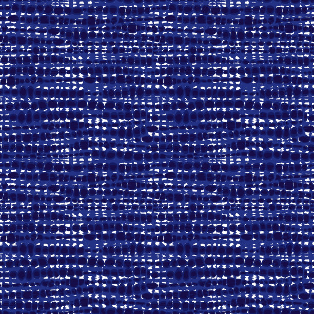 矢量蓝色无缝面料纹理。刺绣用的帆布。Shibori抽象背景。适用于纺织品、礼品包装、壁纸等。表面图案设计。图片下载